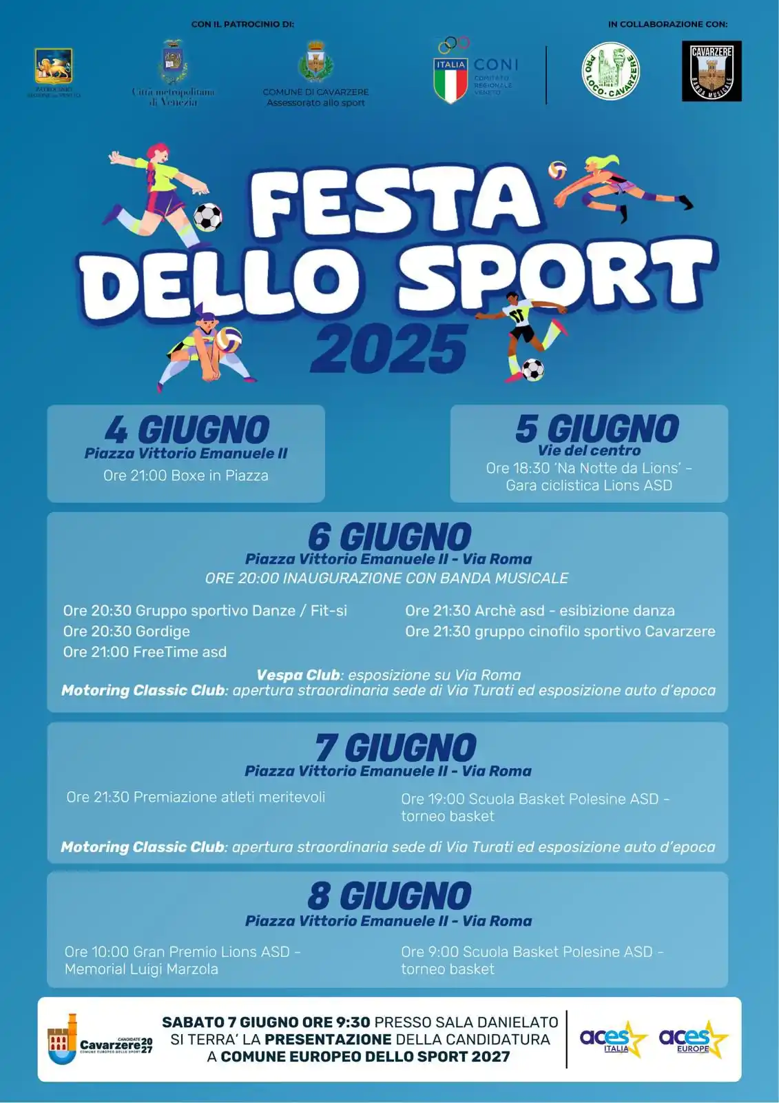 Image from Comune di Cavarzere: 🎉 L'ATTESA È FINITA! La Festa dello Sport 2025 è pronta a far vibrare...