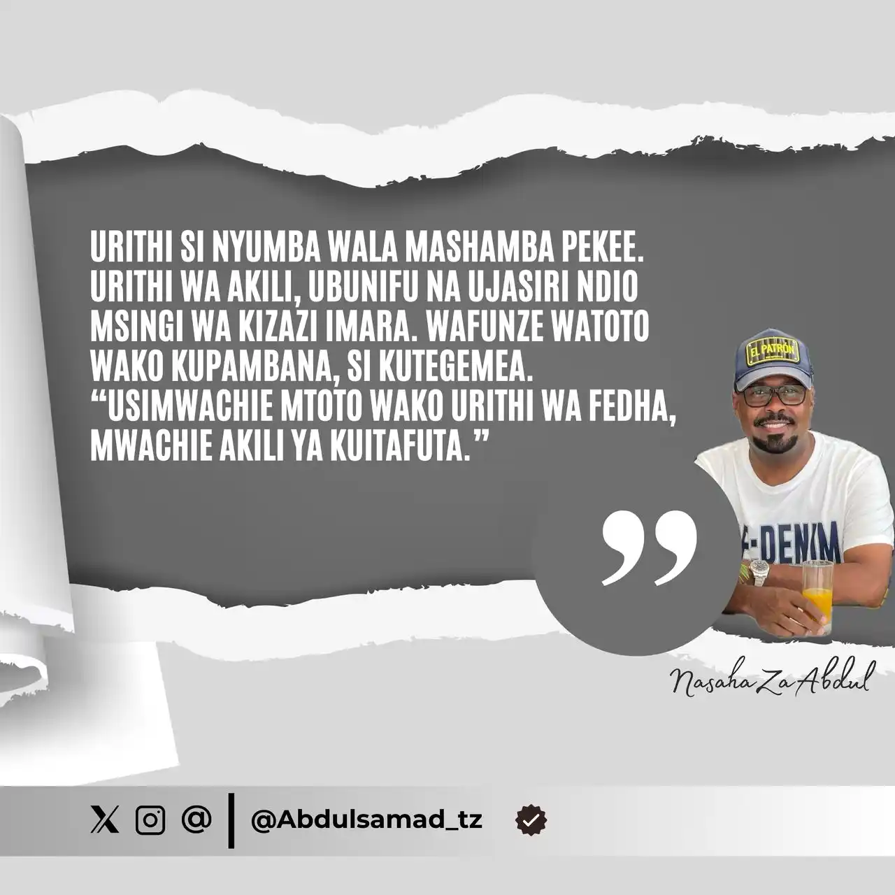 Abdulsamad Channel  post