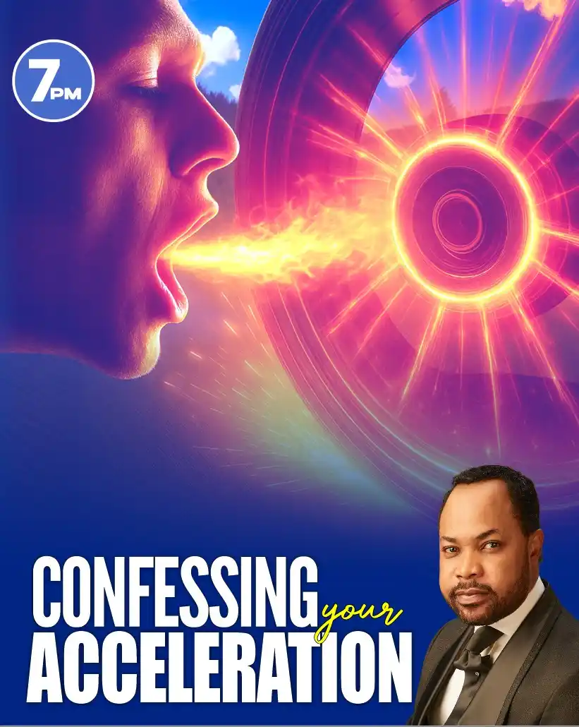 Image from GOSPEL PILLARS: ⏩ *LIVE NOW: CONFESSING YOUR ACCELERATION | Midweek service | Isaiah M...