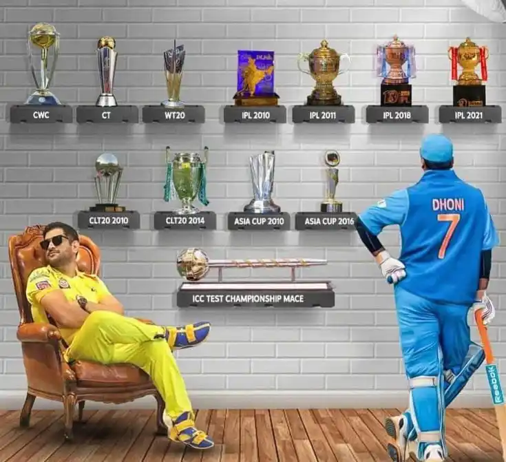 Image from Cricnewws: Mahi...