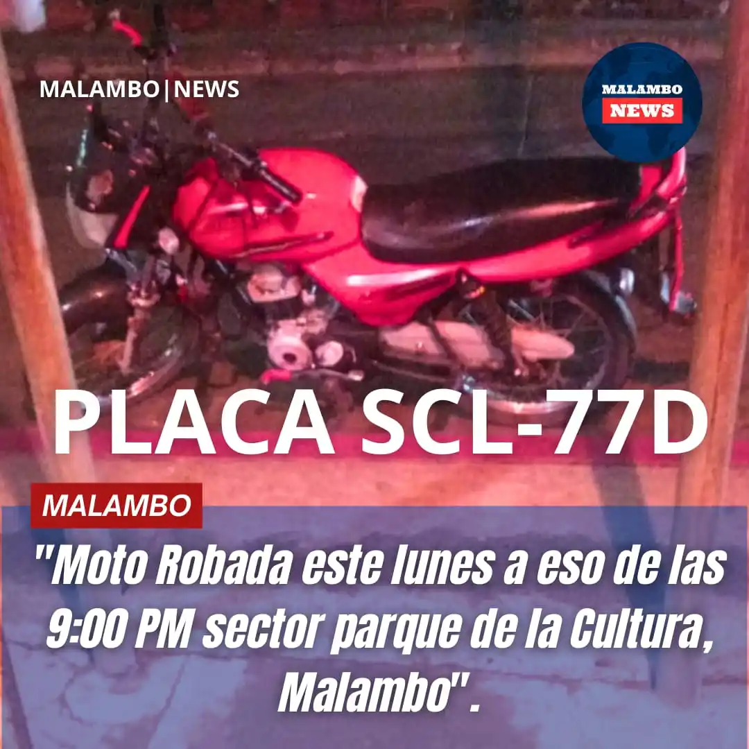 Image from Malambo News Canal Informativo: Moto Robada Este Lunes en Malambo. Seguidores de Malambo News nos re...