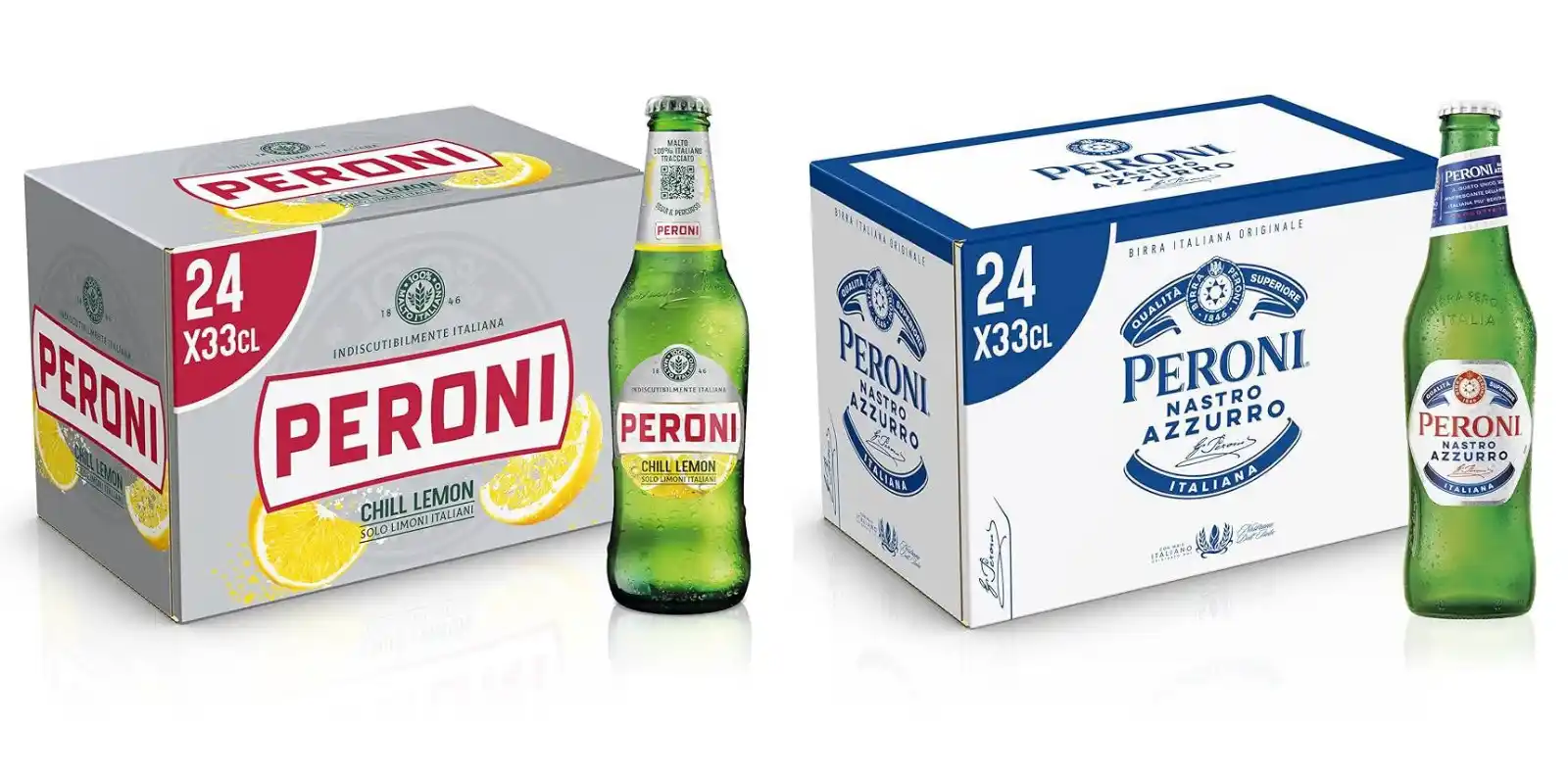 Image from PrezzoFolle: 🛍 _Peroni Chill Lemon Birra al Limone, Cassa Birra con 24 Birre in Bo...