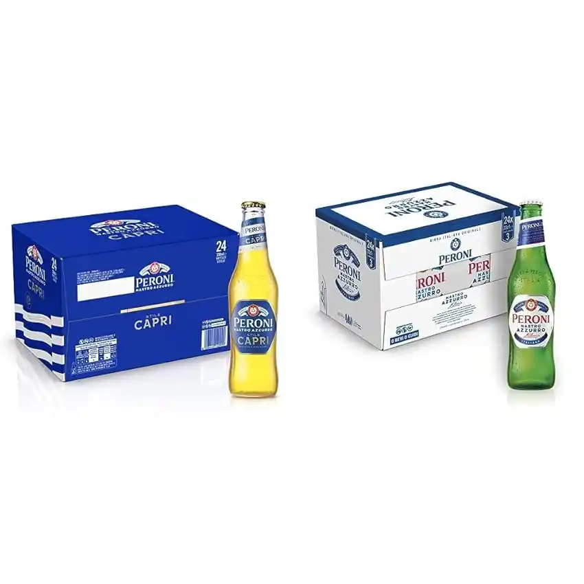 Image from PrezzoFolle: 🛍 _Peroni Nastro Azzurro Stile Capri, Cassa Birra con 24 Bottiglie da...