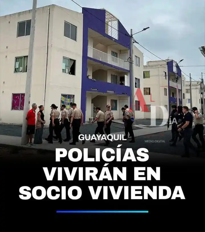 Image from AL DIA INFORMADO: 😱🔴 Policías vivirán en Socio Vivienda, zona conflictiva donde además...