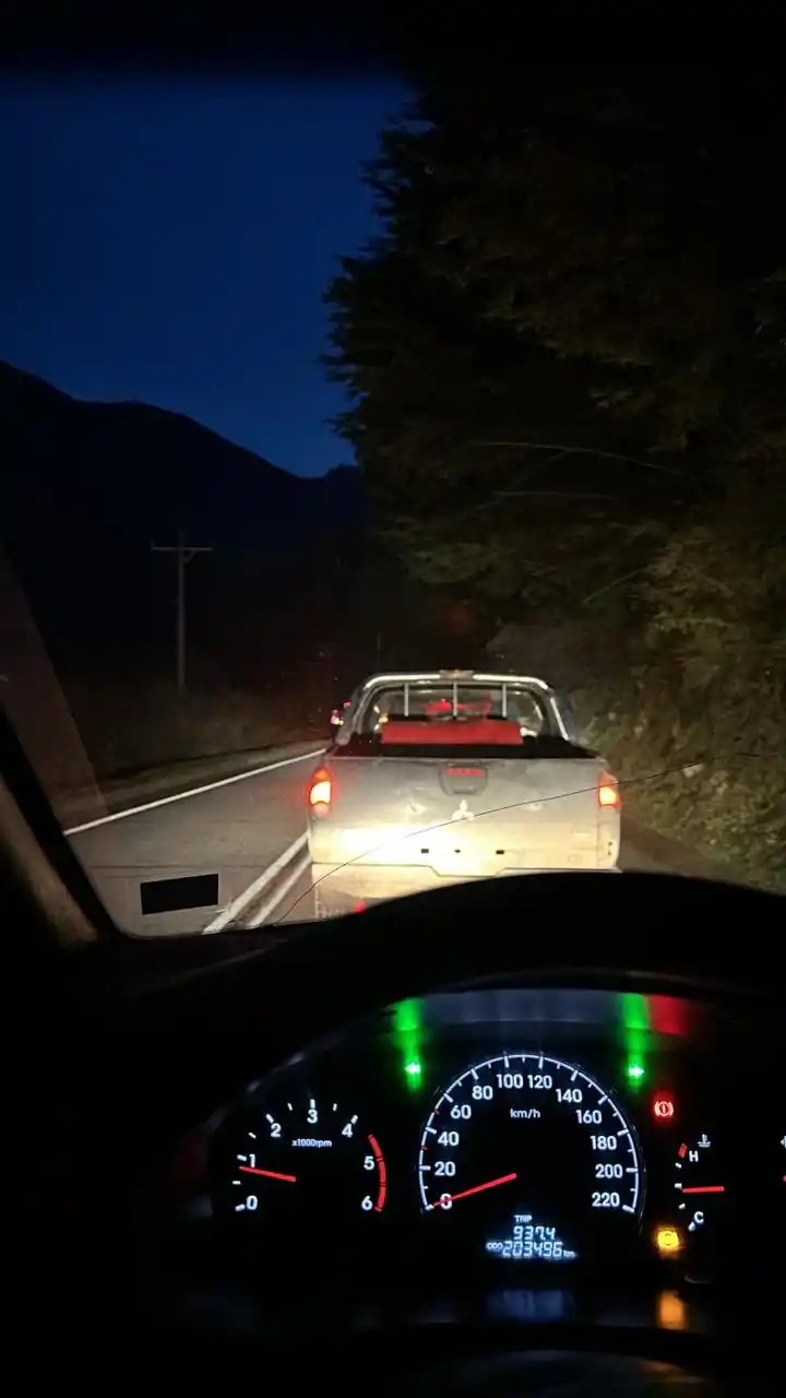 Image from Carretera Austral Informa: ⚠️ *REPORTE* Se reporta tránsito parcialmente Interrumpido, controlado...