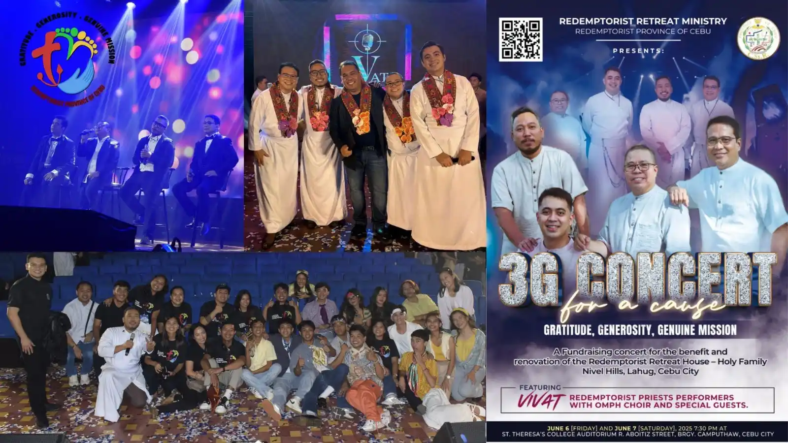 Image from Scala News - Español: ```Scala News``` *Filipinas: “Concierto 3G por una causa”: una emotiva...