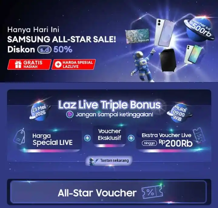 Image from Racun Diskon 🛒: SUPER BRAND DAY SAMSUNG 🛒Info Link 👇📎 https://s.lazada.co.id/s.Zb5m...