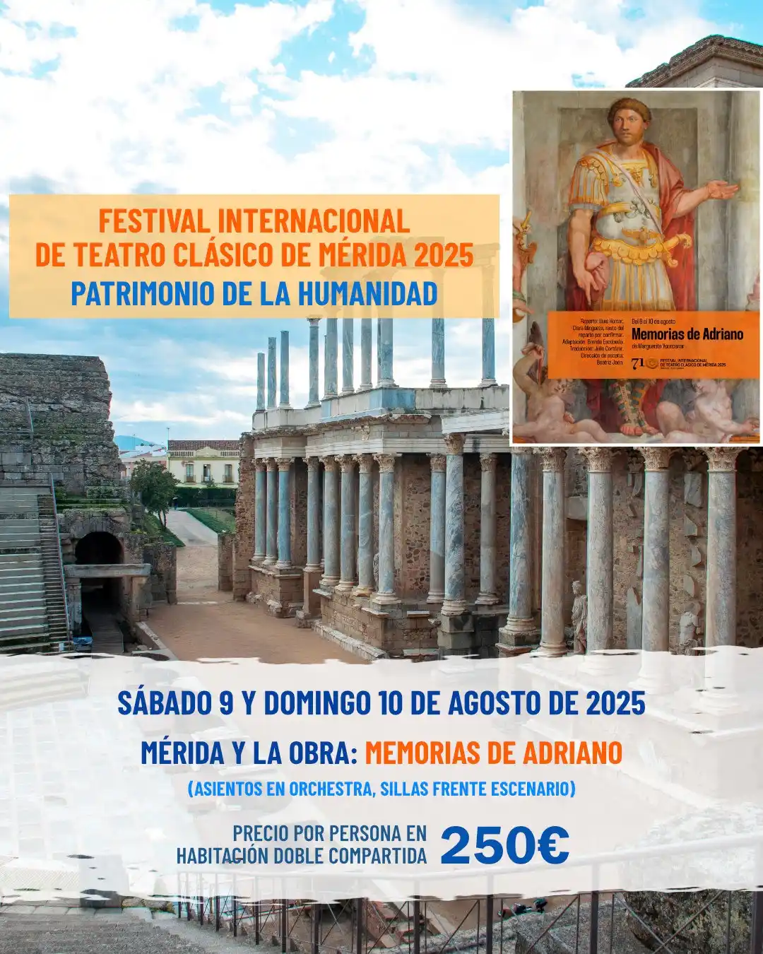 Image from Viajes Eventos con Corazón: 🎭 ¿Te apetece una escapada con historia, cultura y buen ambiente? Ve...