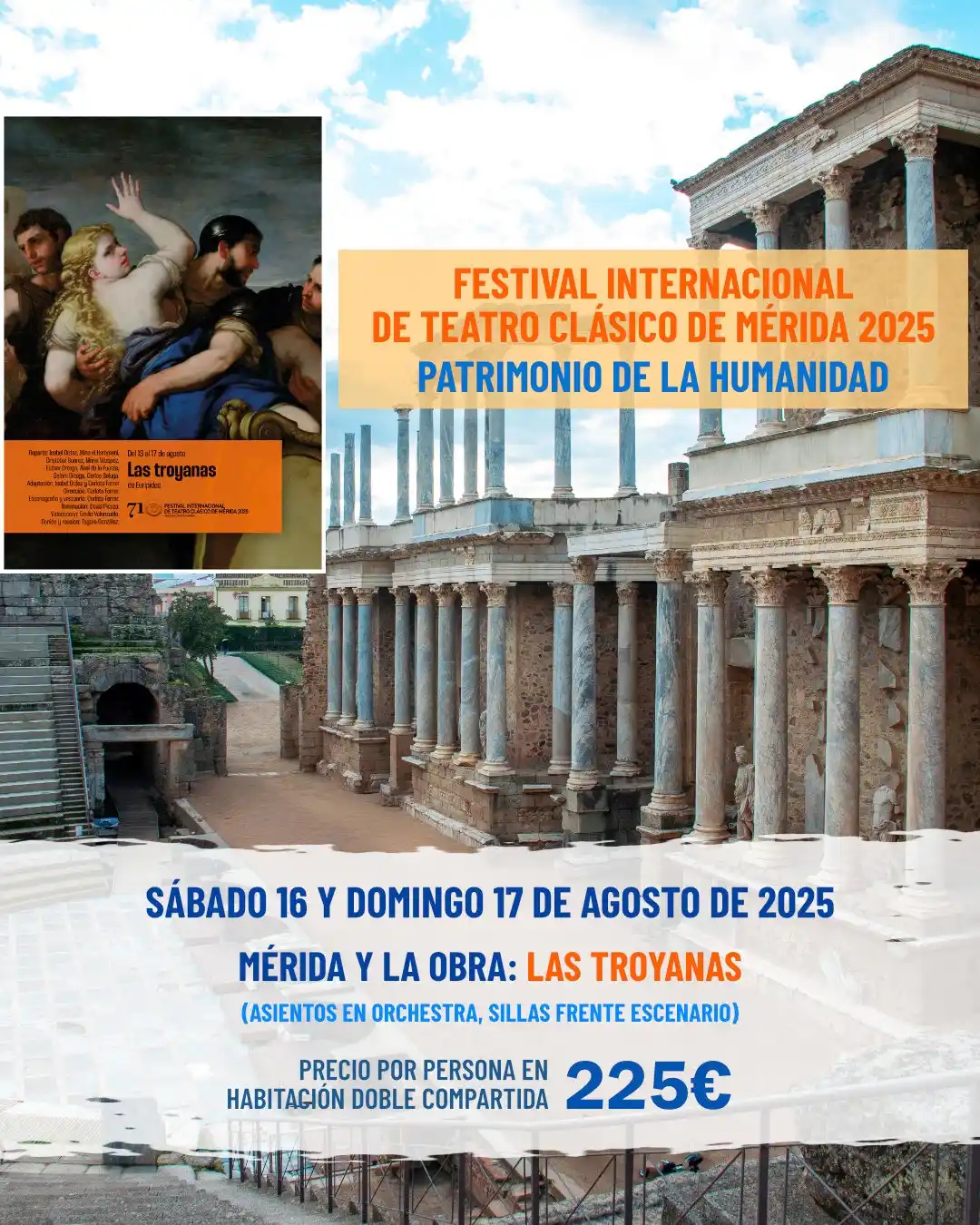 Image from Viajes Eventos con Corazón: 🎭 ¿Te apetece una escapada cultural con buen ambiente y gente estupen...