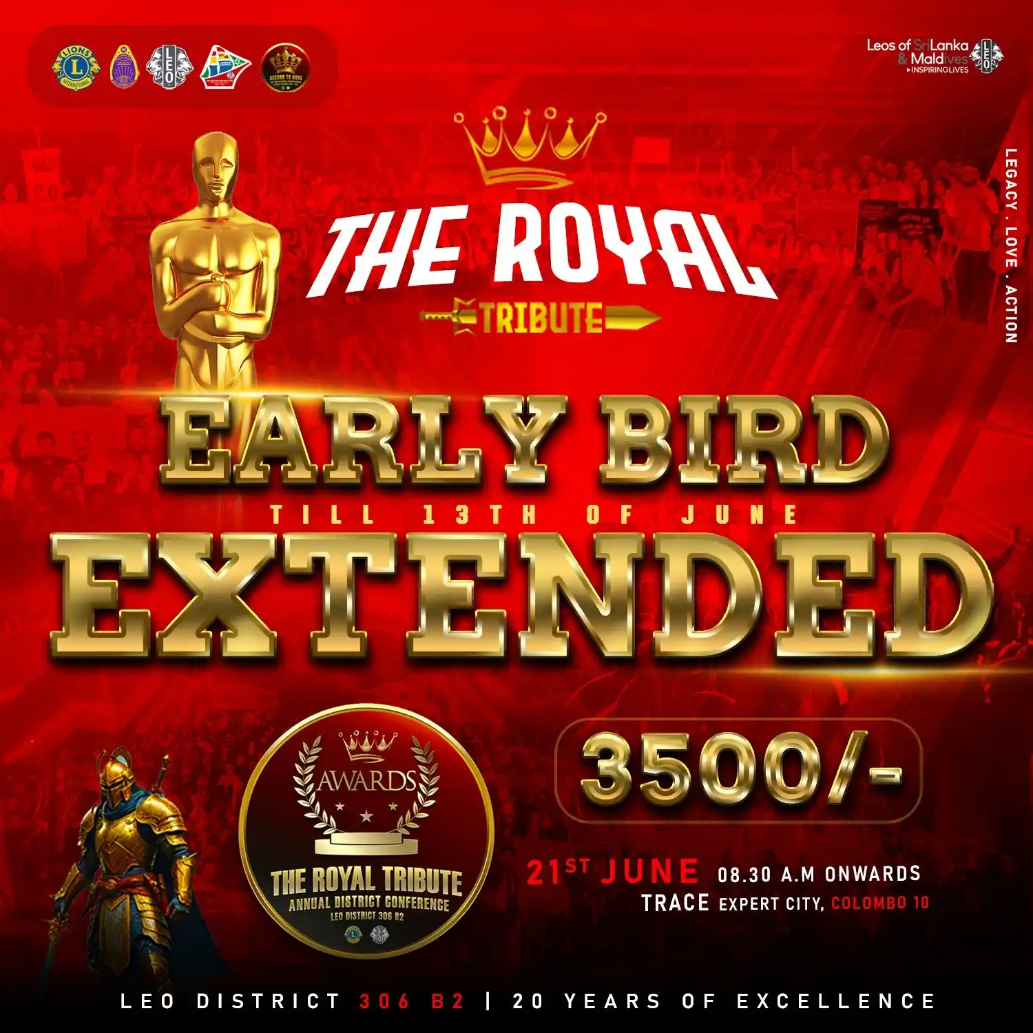 Image from Leo District 306B2, Sri Lanka & Maldives: The Crown Still Awaits! ✨ The Early Bird Registration for 𝐓𝐡𝐞 𝐑𝐨...