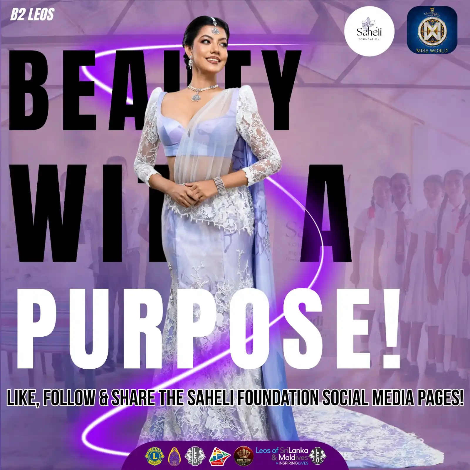 Image from Leo District 306B2, Sri Lanka & Maldives: This is the moment we come together to help our Beauty, Anudi Gunaseka...