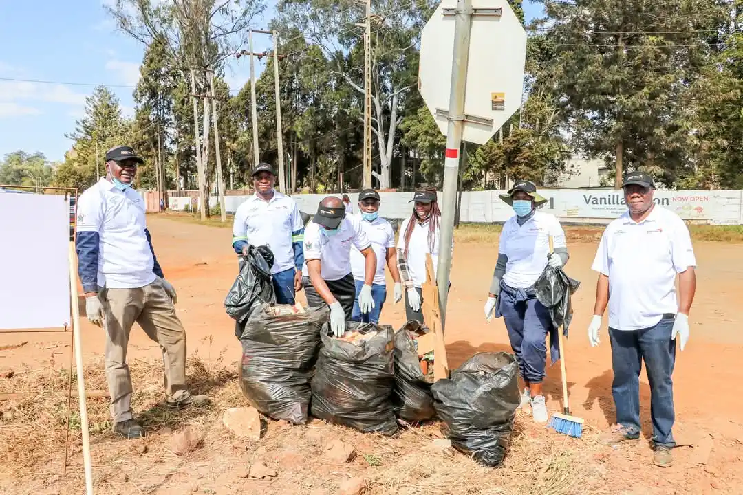 Image from Developments In Local Authorities In Zimbabwe Updates: This morning, we dedicated precious time to engage in a clean-up effor...