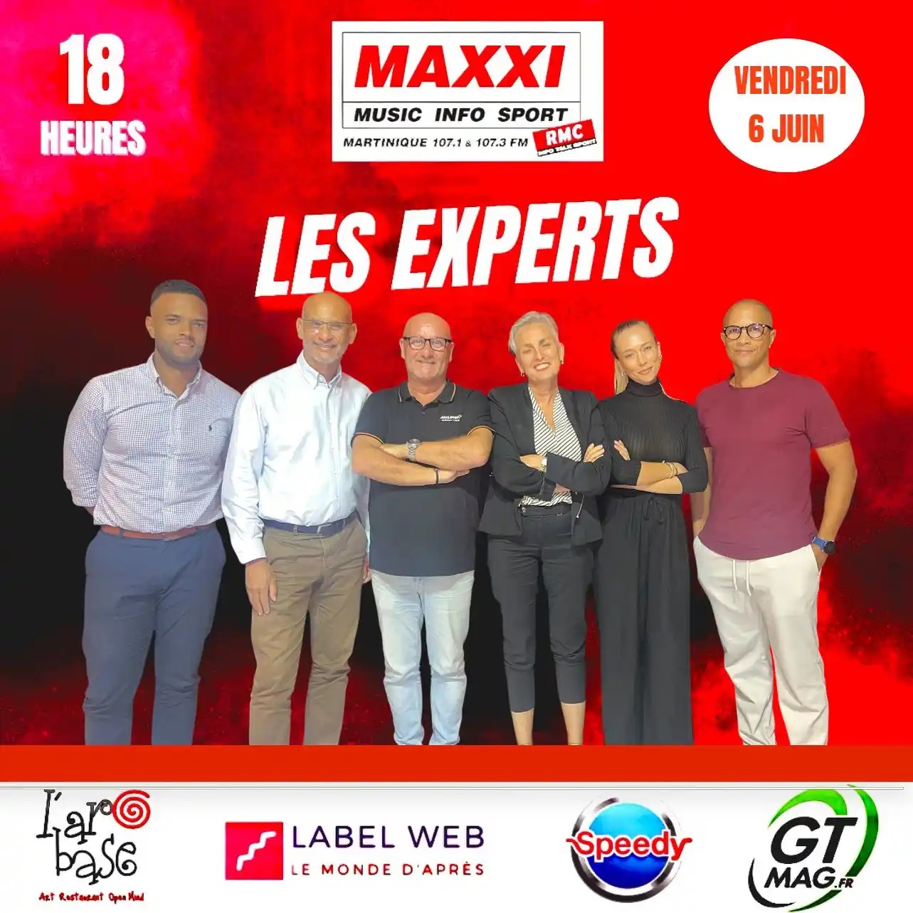 Image from GTMAG.FR: Vendredi à 18H00 La bande a JM sur MAXXI depuis l’arObase et en simult...
