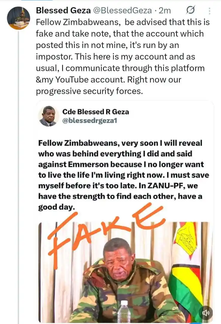 Image from Change Radio : *_Very soon you will see the results, says Geza in a recent tweet:_* ...