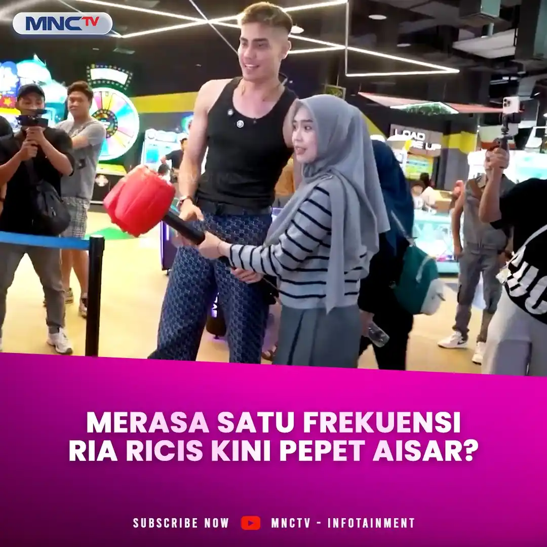 Image from MNCTV Official: Warganet dibikin geger dengan kabar kedekatan Ria Ricis dan Aisar. apa...