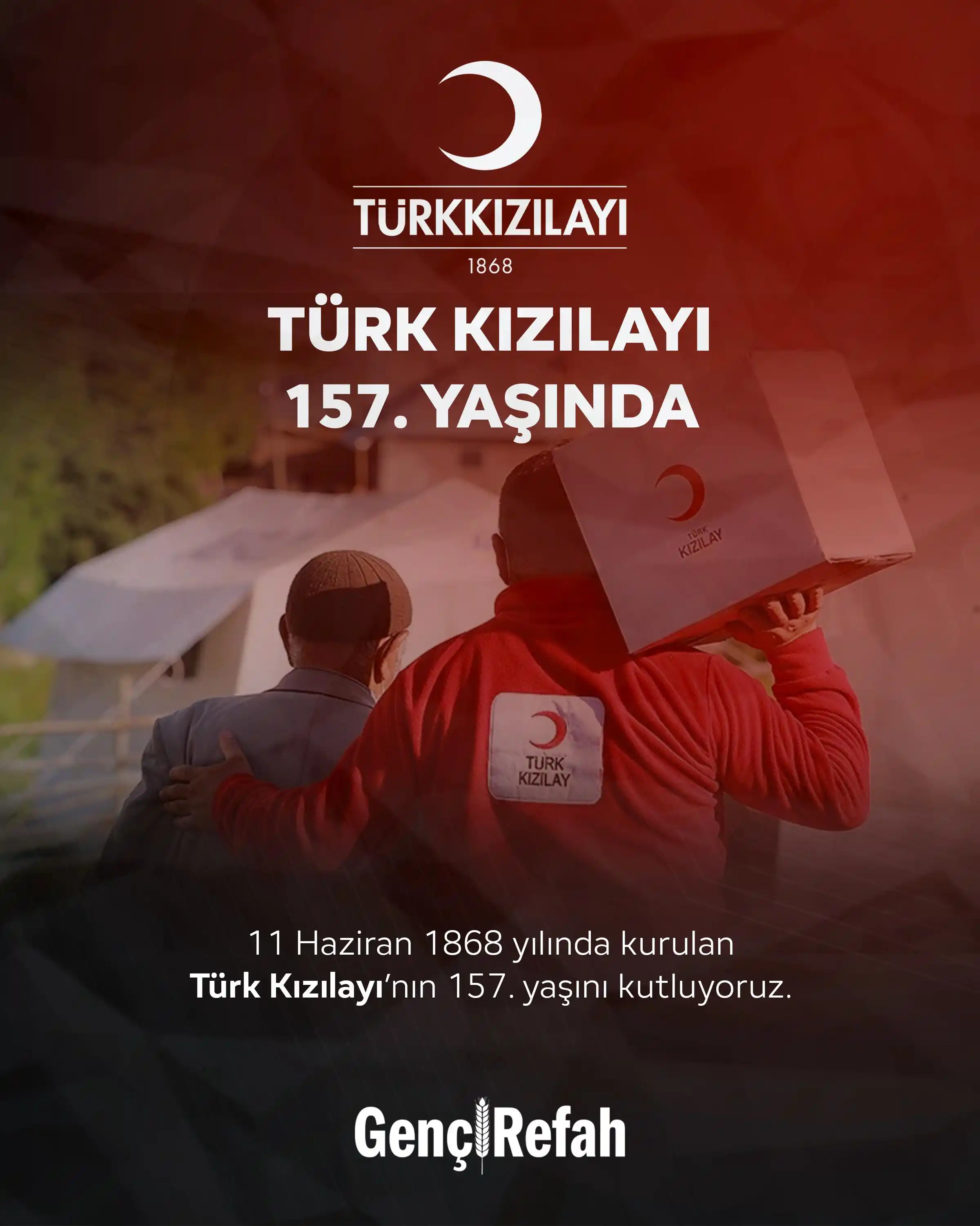 Image from Genç Refah: 11 Haziran 1868 yılında kurulan Türk Kızılayı’nın 157. yaşını kutluyor...
