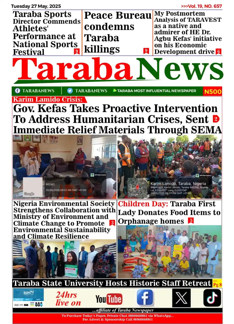 Taraba News post