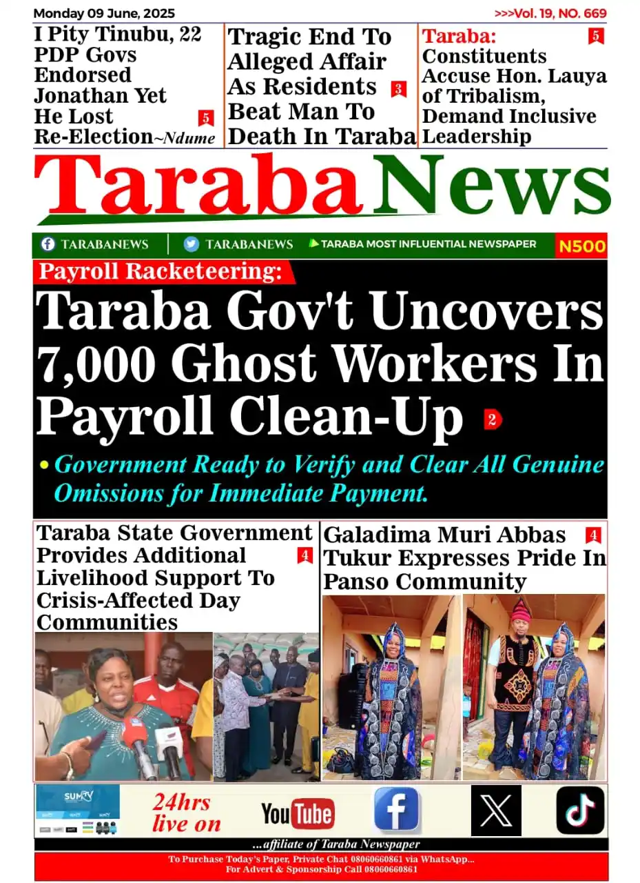 Taraba News post
