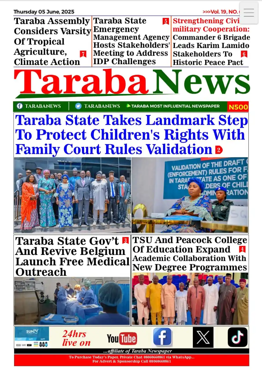 Taraba News post