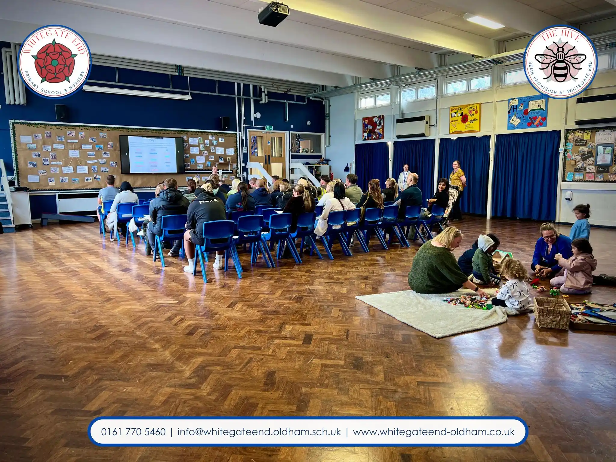 Image from Whitegate End Primary School: 🌟 A huge thank you to all our new families who joined us for the EYFS...