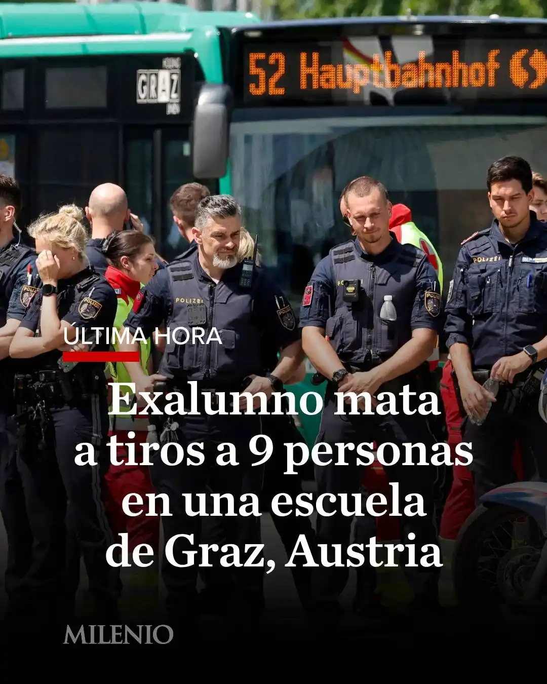 Image from Milenio Noticias 🗞️📺: 🇦🇹 “No hay palabras para el dolor y la pena que todos nosotros, toda...