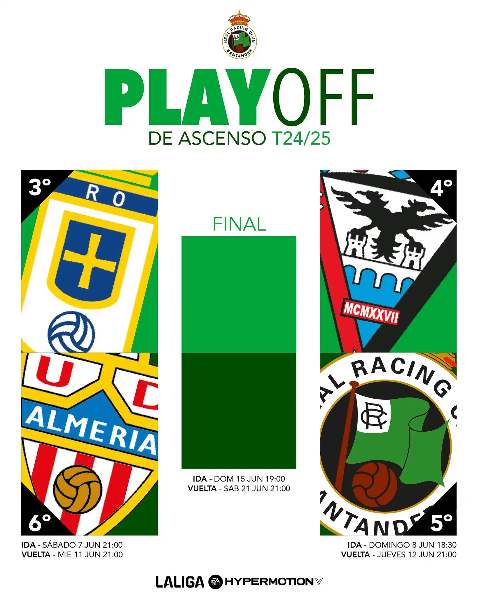 Image from Real Racing Club: 👋🏻 ¡Buenos días! Estamos aquí y vamos con todo. 🏟️ Mirandés (8/6/2...