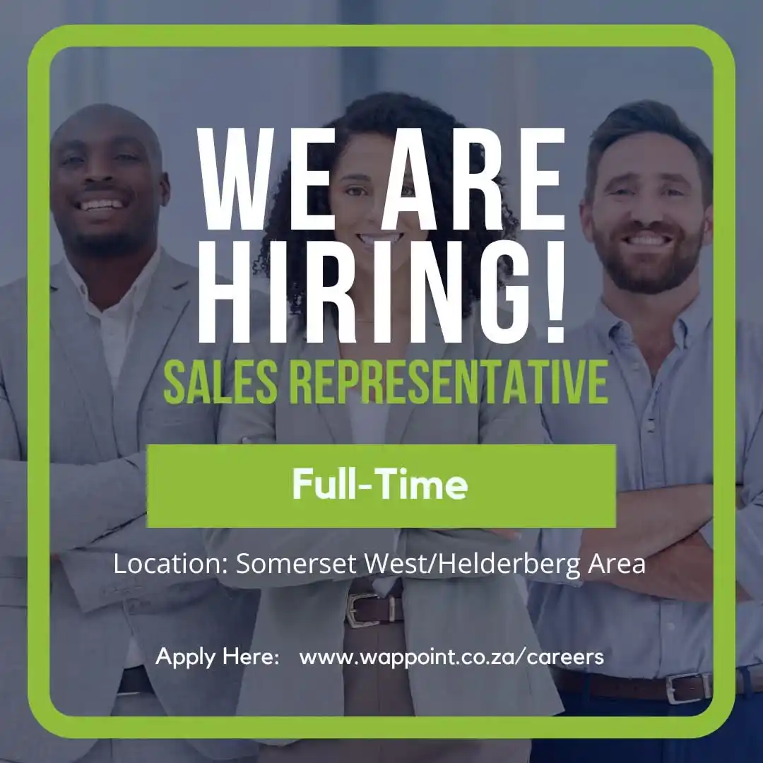 Image from ⭐ LoWaro_Recruitment Shared Vacancies ⭐: Cape We are a Leading Financial Services Provider looking for a Sale...