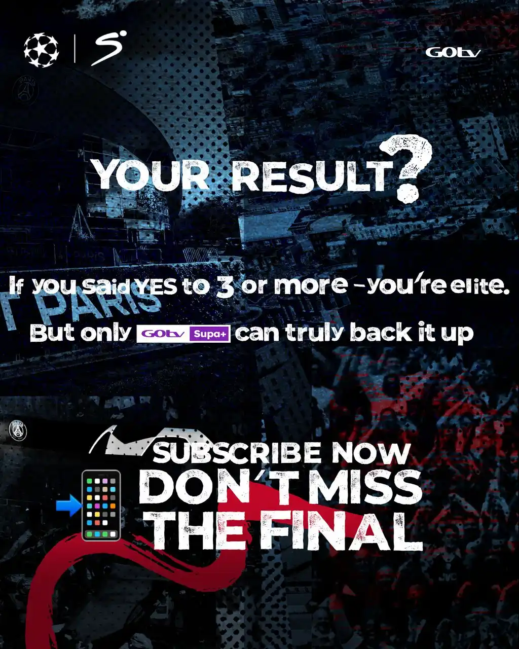 Image from GOtv Nigeria: Don’t just be told, tell someone else. https://mygotv.onelink.me/JpWQ/...