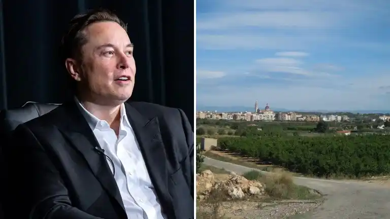 Image from CADENA COPE: 👀 El pueblo de Valencia en el que Elon Musk quiere instalar una gigaf...