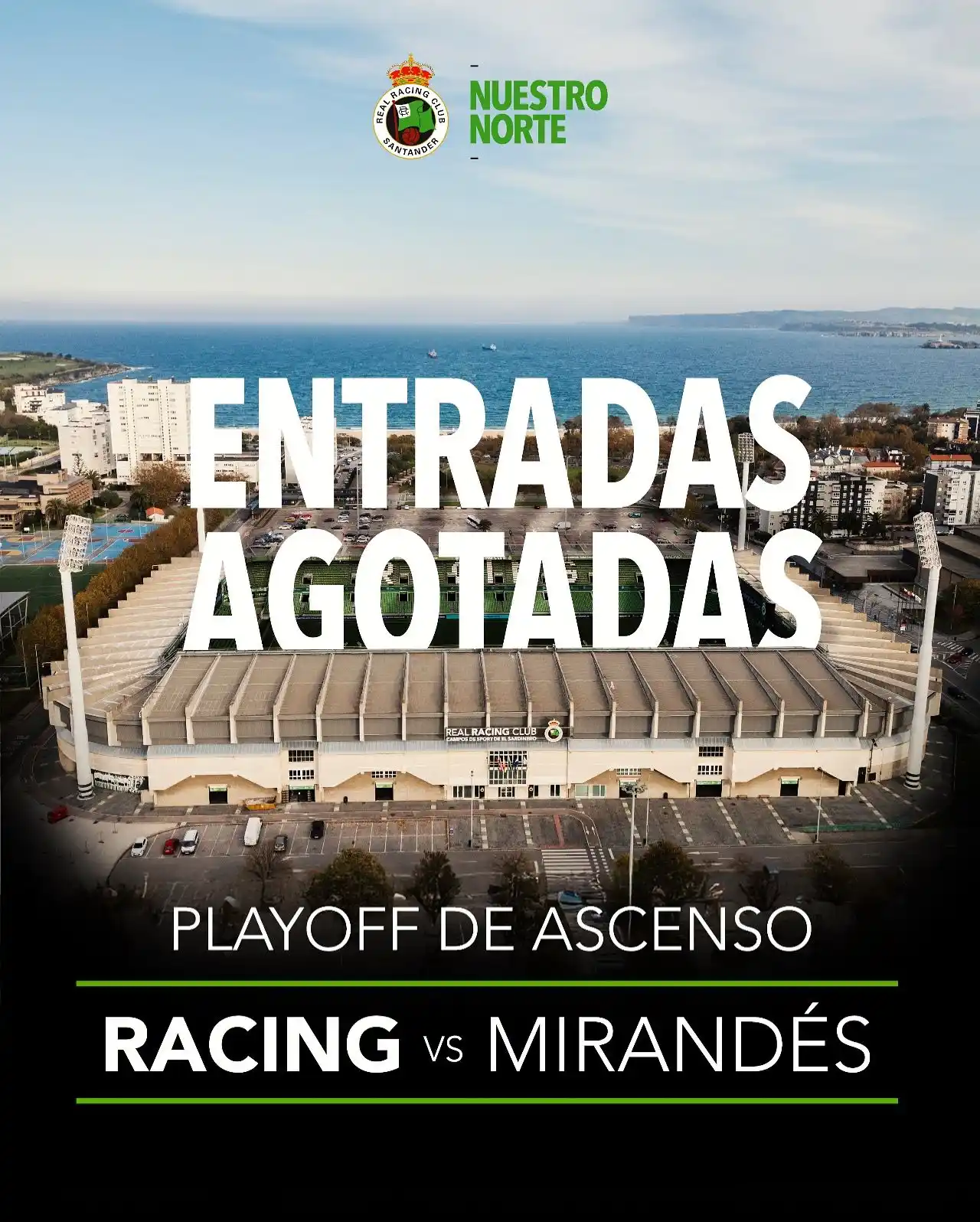 Image from Real Racing Club: 🤘 ¡ENTRADAS AGOTADAS! <a class="text-blue-500 hover:underline cursor...