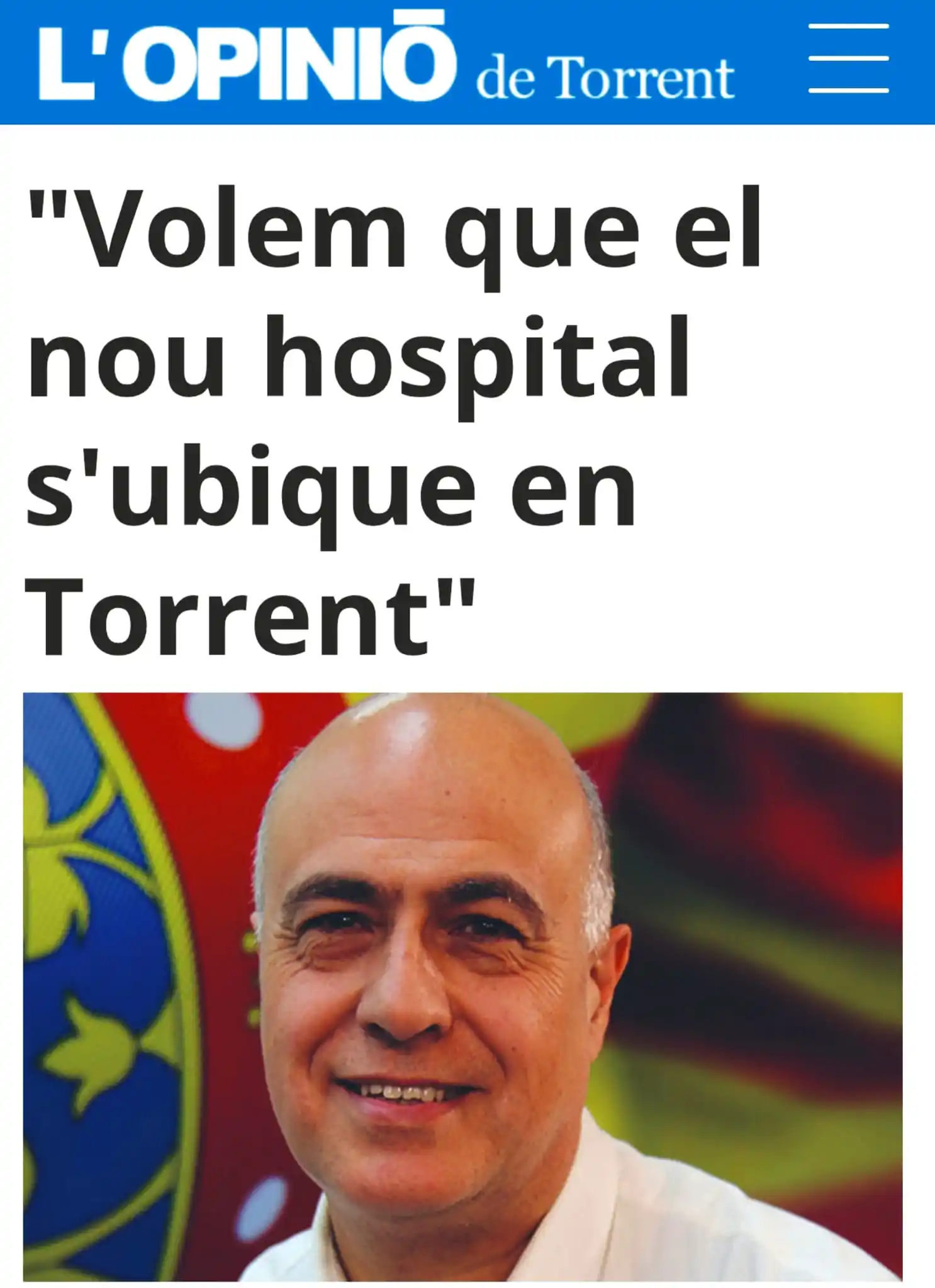 Image from Actualidad Sumant per Torrent - decidix: 🎙️ Entrevista de La Opinión de Torrent al secretari general de Sumant...