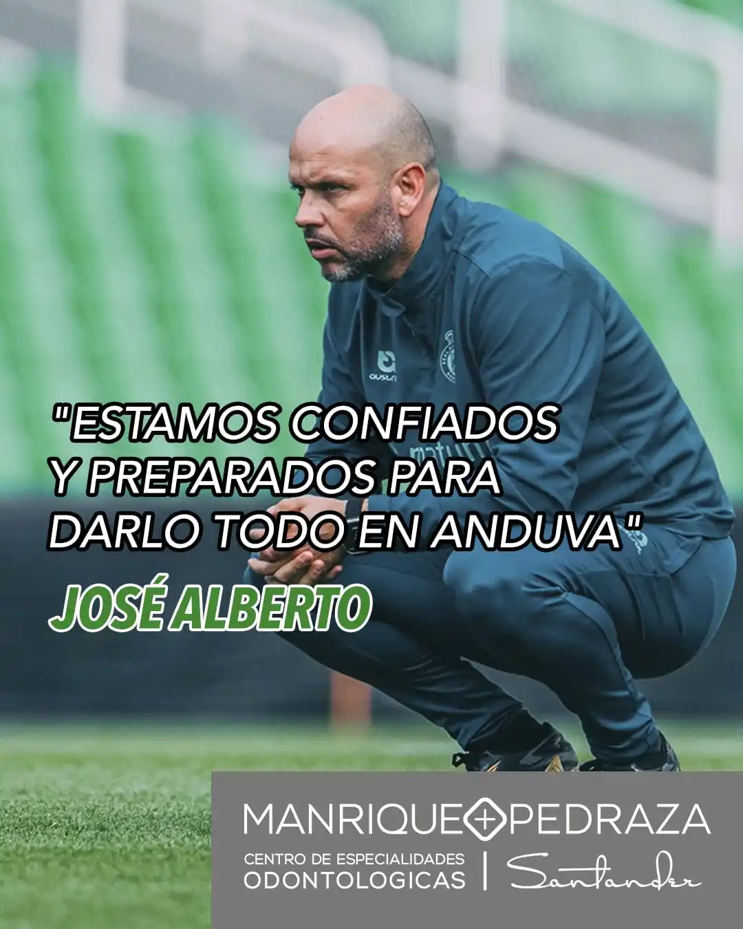 Image from Real Racing Club: 🎙️ “Estamos confiados y preparados para darlo todo en darlo todo en A...