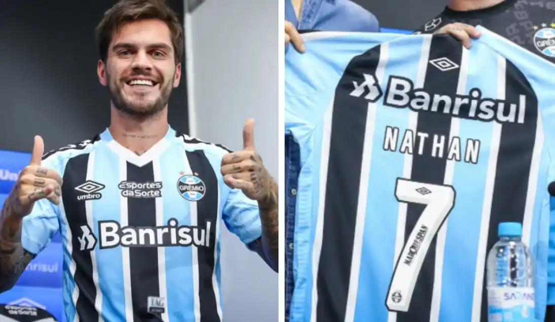 Image from Zona Mista | Notícias do Grêmio: "Eu fui assessor de imprensa do Nathan Pescador. Quando o Nathan chega...