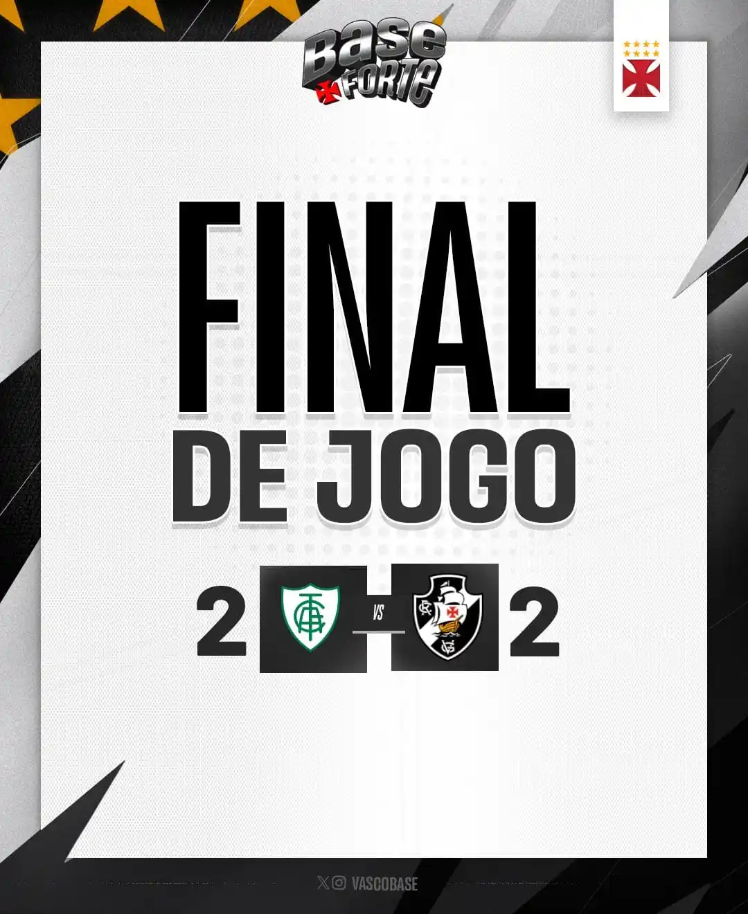 Image from ORGULHO É SER VASCO: Fim de jogo para o sub-17! Vasco empata com o América-MG pela 5° rod...