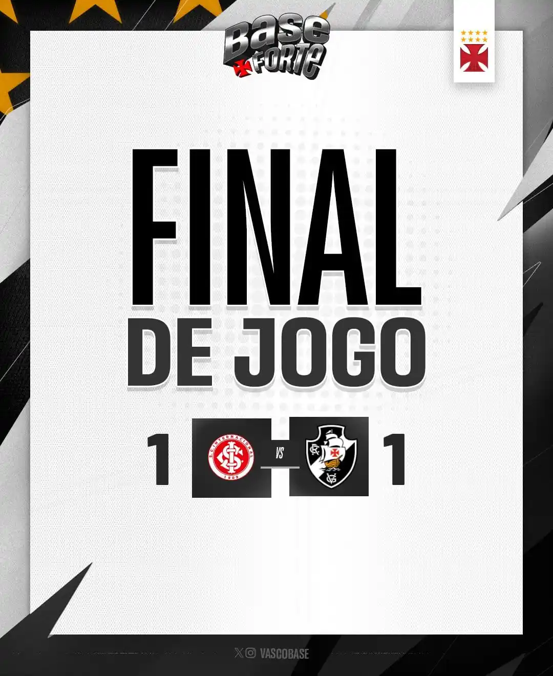 Image from ORGULHO É SER VASCO: Fim de Jogo! Vasco empata com o Internacional pela 13° rodada do Bras...