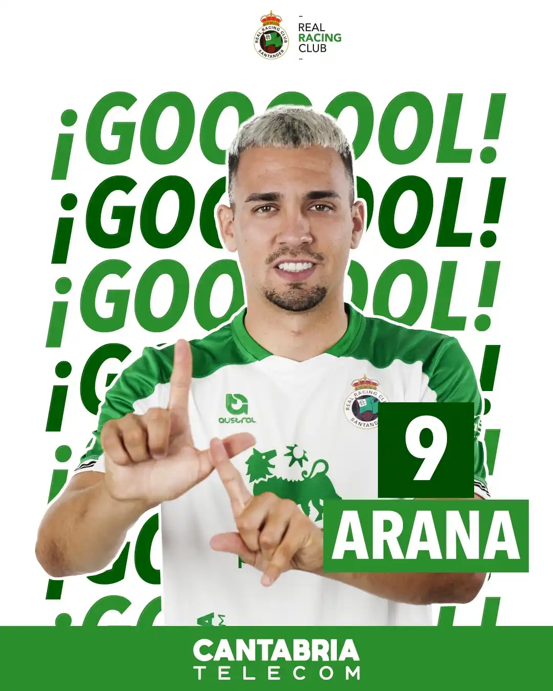 Image from Real Racing Club: 🎯 ¡GOL DE ARANA! MIN 10 (1-1) <a class="text-blue-500 hover:underline...