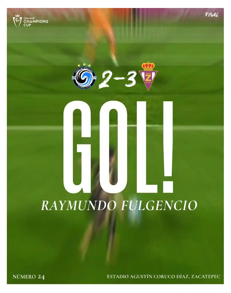 Image from Club Real Zamora: ¡GOOOOOL DE RAYMUNDO FULGENCIO! 😮‍💨 ¡GOOOL DEL RAY FUL! 2️⃣4️⃣🔥 ¡GO...