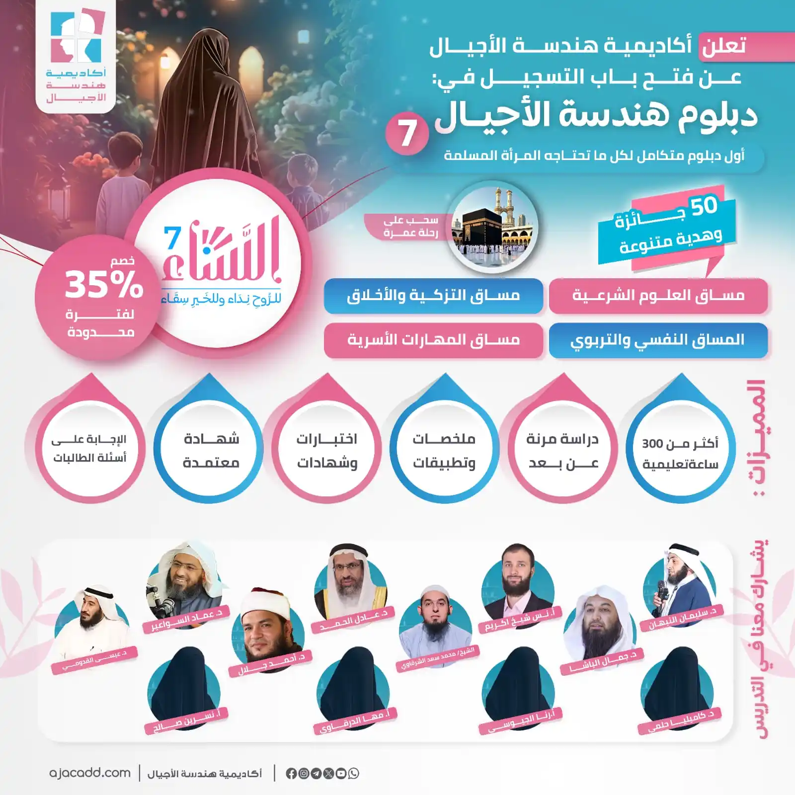 Image from أكاديمية هندسة الأجيال: هل رأيتِ النعيمَ الذي تتمتّعُ به مهندساتُ الأجيال؟ 💐 هل رمقتِ سكون بي...