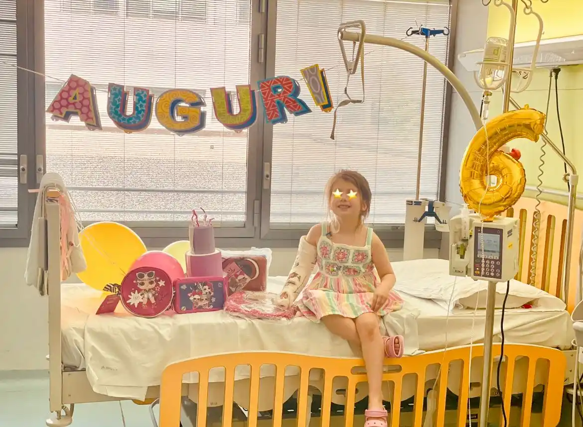 Image from Amici della Pediatria - Bergamo: I compleanni sono sempre speciali, anche in ospedale 🥳🥰😍🤩 <a clas...