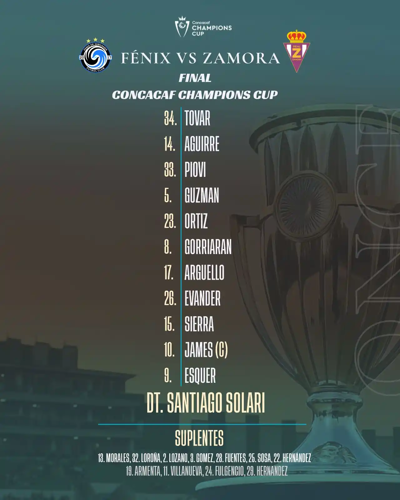 Image from Club Real Zamora: ¡Los once titulares para la Final de la <a class="text-blue-500 hover:...