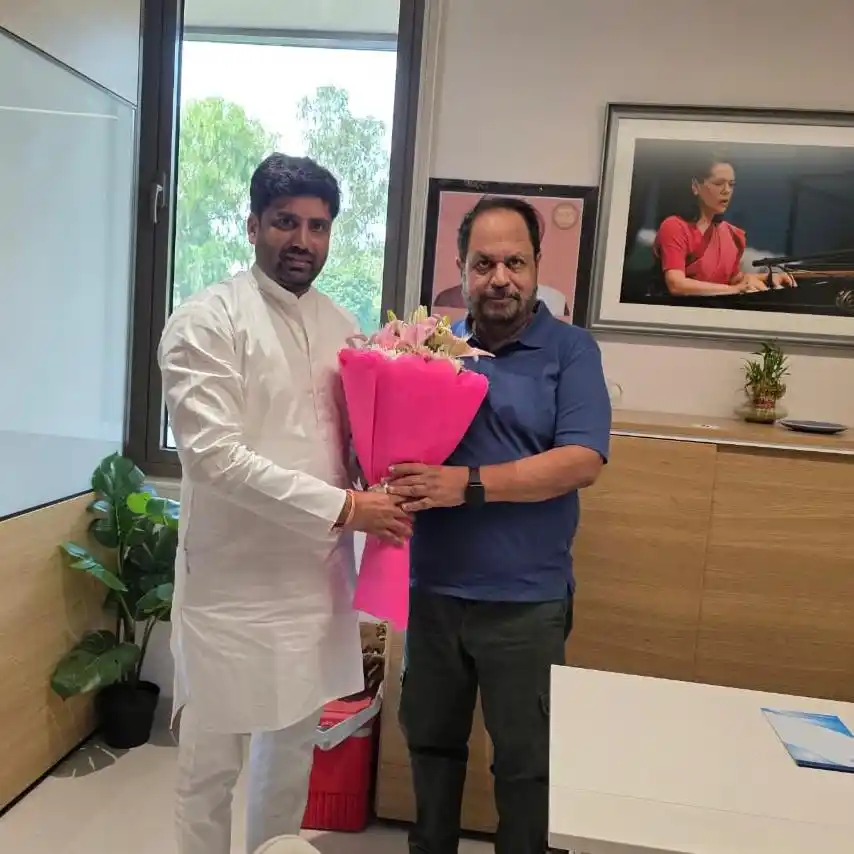 Image from Anil Kumar Yadav | INC : Met INC OBC Chairman Dr. Anil JaiHind Ji at Indira Bhavan, New Delhi. ...