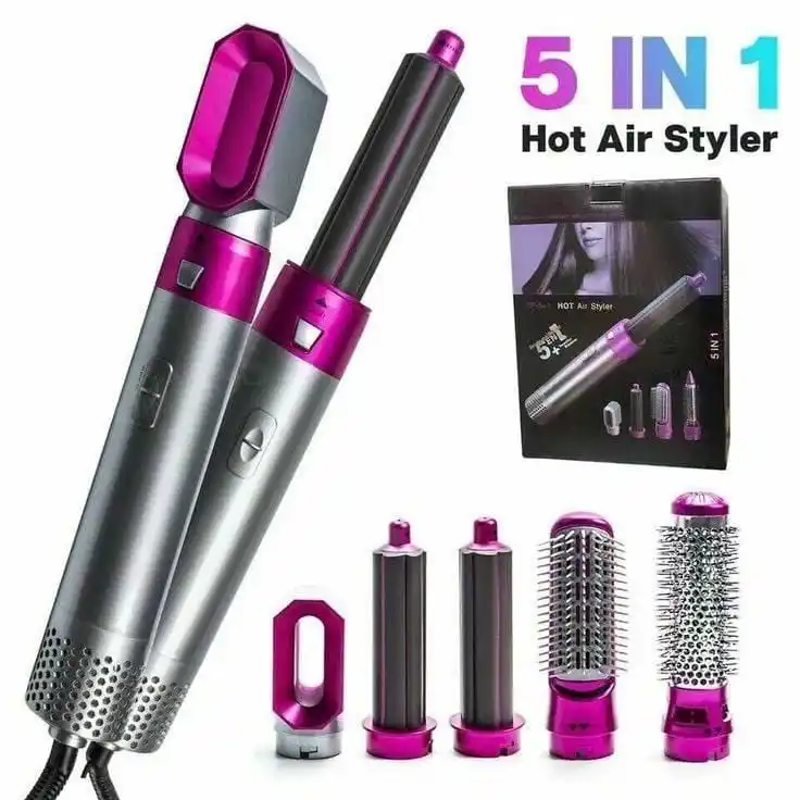 Image from مجمع لانوار 🛍️: وصل النه 😍بكج سشوار الاحدث عالميا tp_5 in 1 hot air styler الاصلي ب...