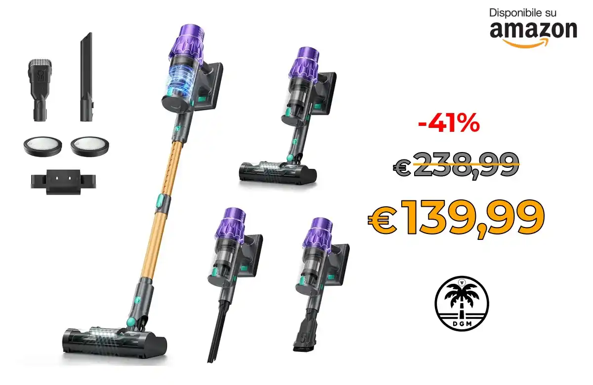 Image from Offerta DgM: 💥 Ottimo Prezzo 💥 🛍️in Vendita su AMAZON * ⭕ Aspirapolvere Senza F...