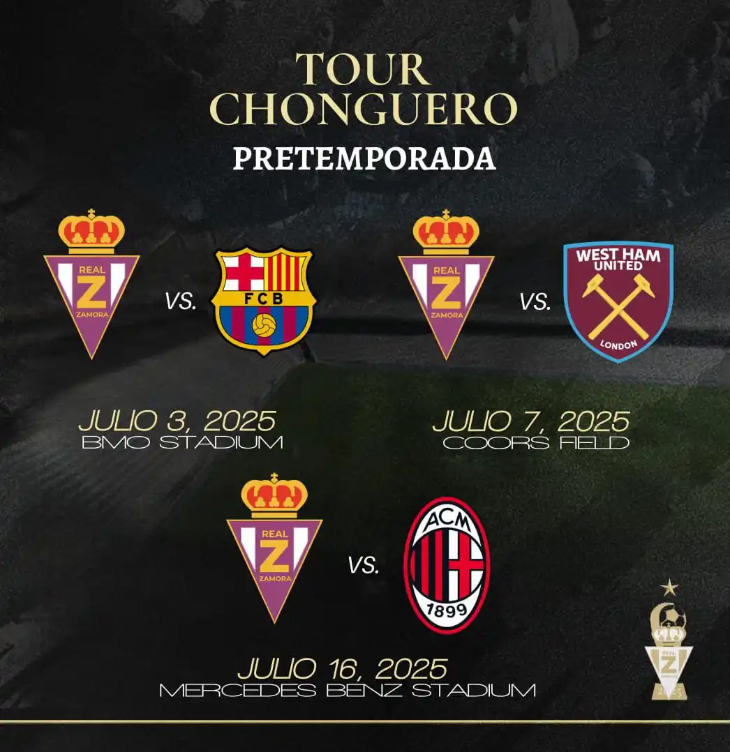 Image from Club Real Zamora: Pretemporada del Campeón. 🏆🔥 Estos serán los rivales que enfrentare...