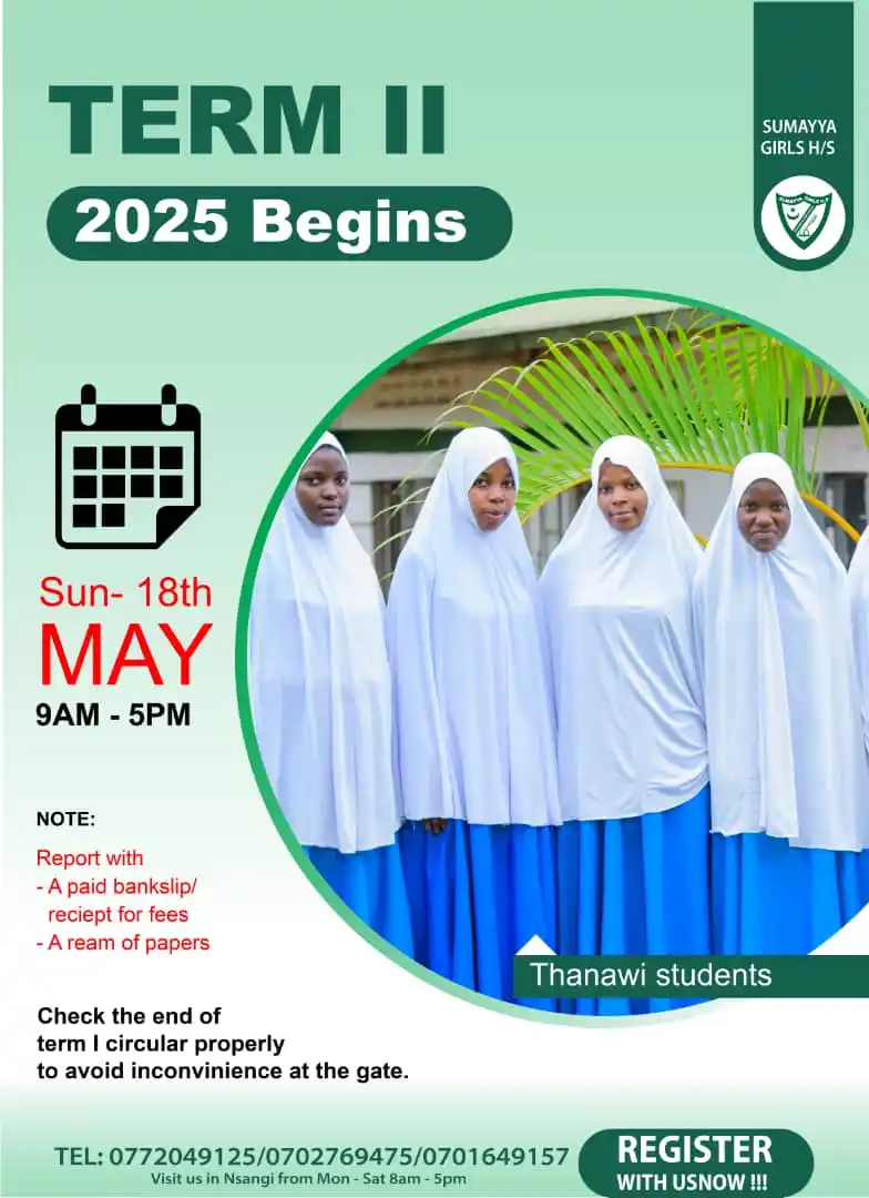 Sumayya Girls High School Nsangi post
