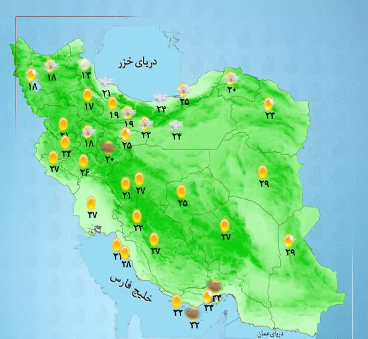 Image from خبر بابل: رگبار و رعدوبرق در نیمه شمالی کشور  🔹امروز برای برخی مناطق آذربایجان ...