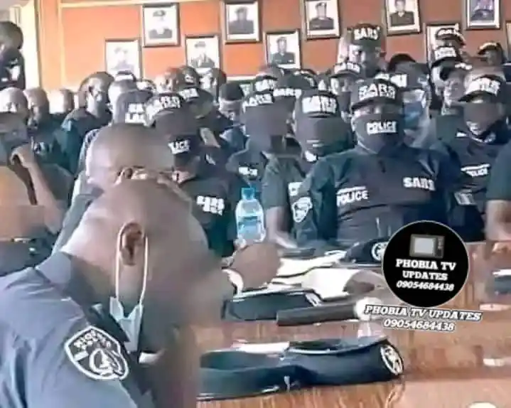 Image from PHOBIA TV 📺 UPDATES STATION 🚓🚨: SARS has been reformed and the new rules of engagements are: 1. No SA...