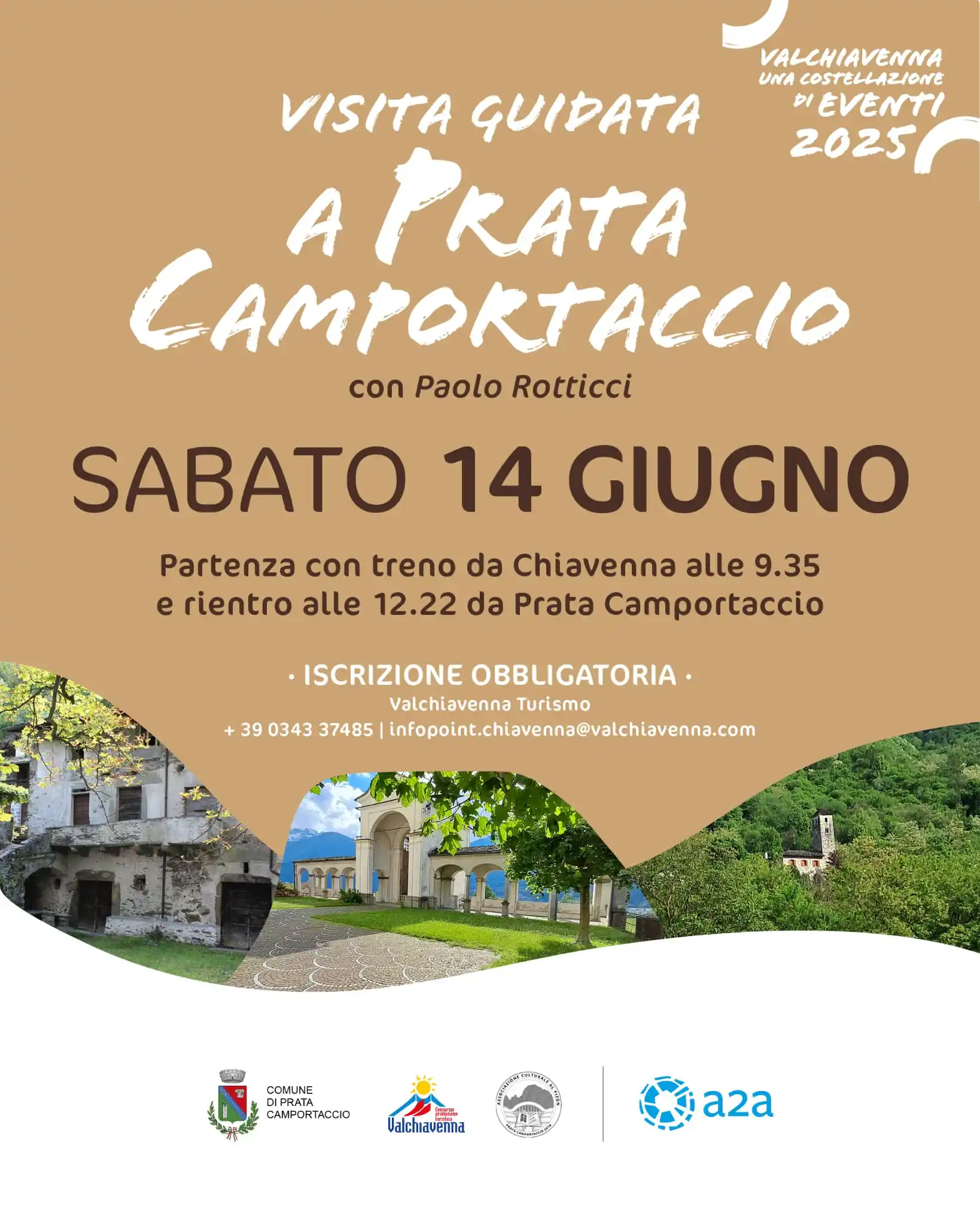 Image from Valchiavenna Turismo: Scopri la bellezza di Prata Camportaccio! ☀️ Unisciti a noi per una v...
