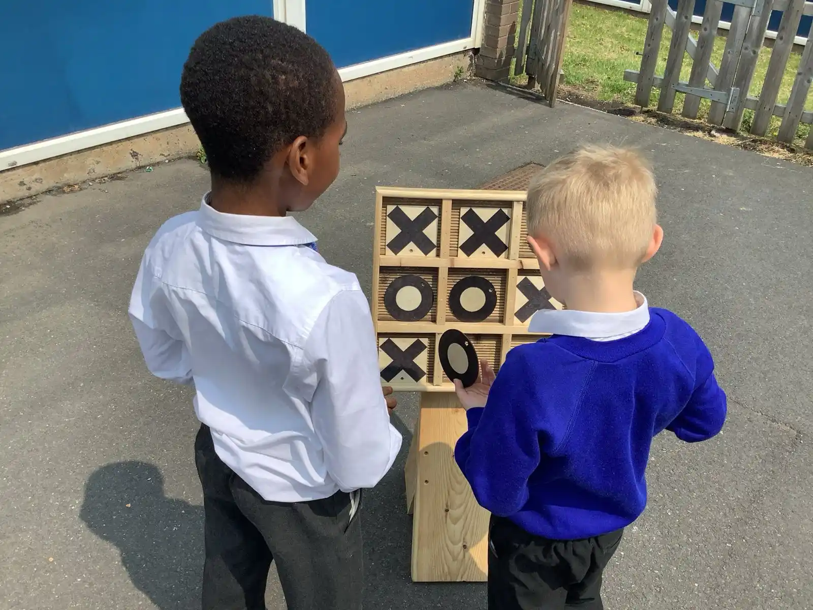 Image from Whitegate End Primary School: The newest additions to our playground equipment - courtesy of Mr Smit...