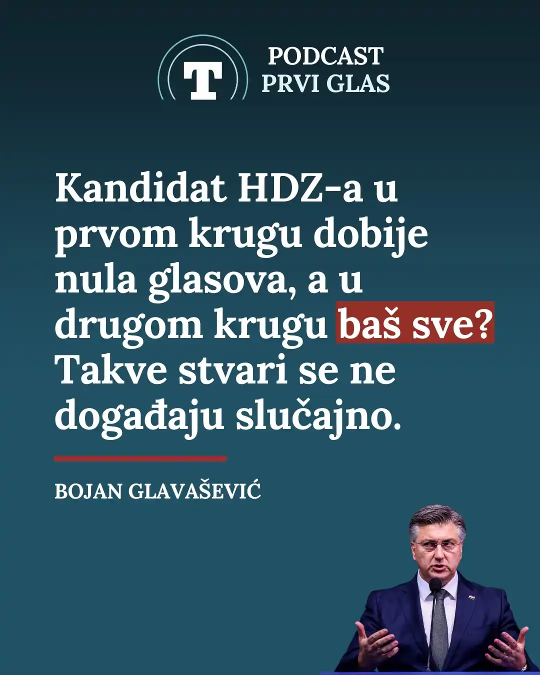 Image from Telegram.hr: U novoj epizodi Telegramovog podcasta Prvi glas pričali smo s bivšim s...